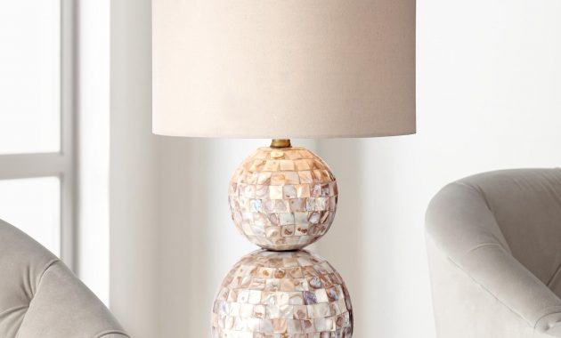 Danni Mother Of Pearl Table Lamp 360 Lighting Lighting with regard to proportions 2000 X 2000