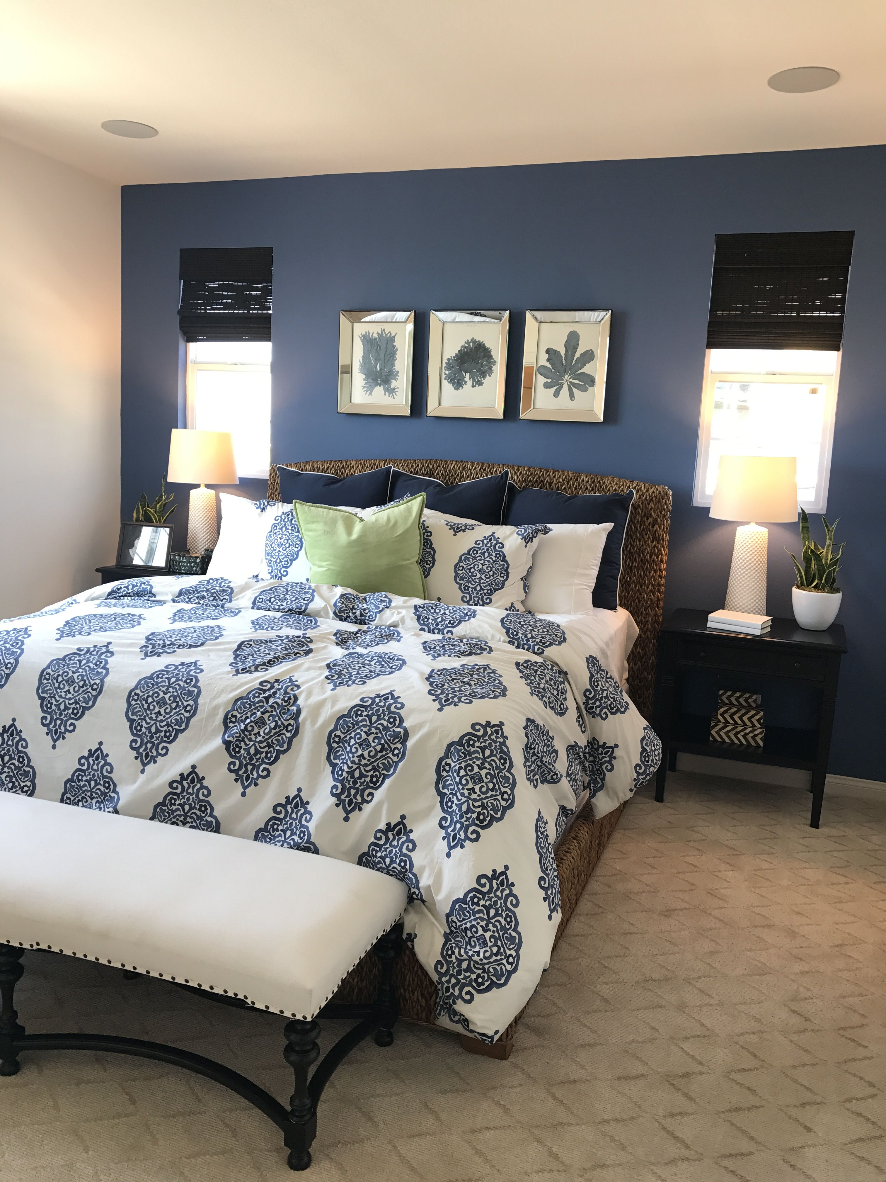 Dark Blue Accent Wall Blue Accent Walls Blue Master in proportions 3024 X 4032