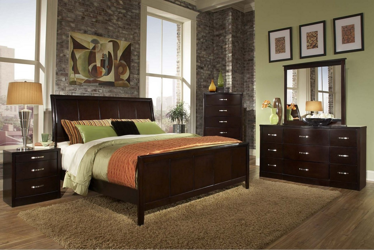 Dark Wood Bedroom Sets High Quality Erinheartscourt with regard to sizing 1280 X 857
