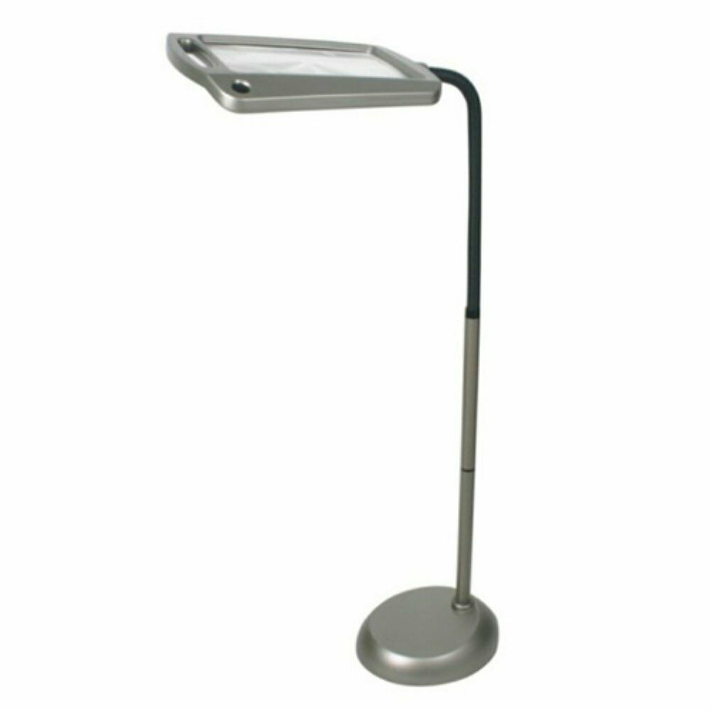 Daylight24 402039 04 Full Page 8 X 10 Inch Magnifier Led Illuminated Floor Lamp with size 1000 X 1000