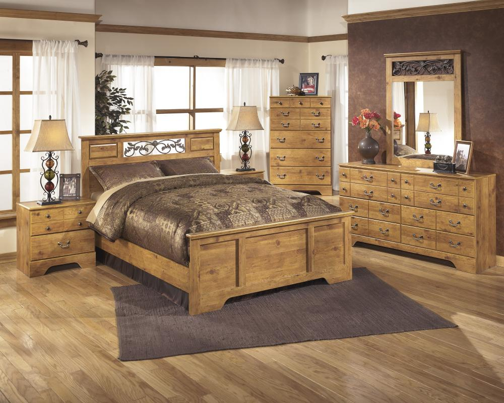 Details About Bittersweet Casual Light Brown 5 Pcs Queen Panel Bedroom Set regarding sizing 1000 X 800