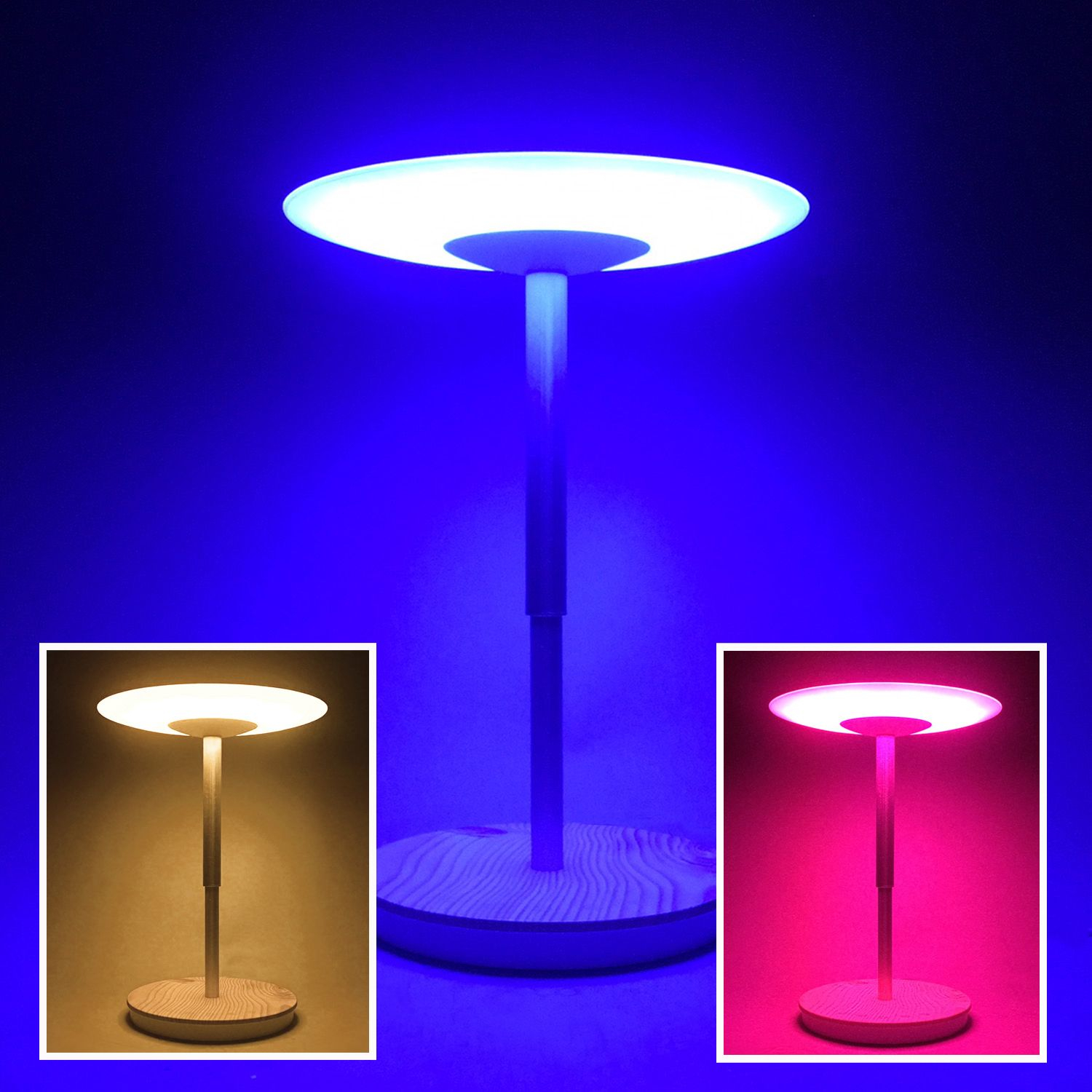 Details About Ultrabrite Dome Led Desk Lamp With Wireless Charging Pad Free Shipping with regard to proportions 1500 X 1500