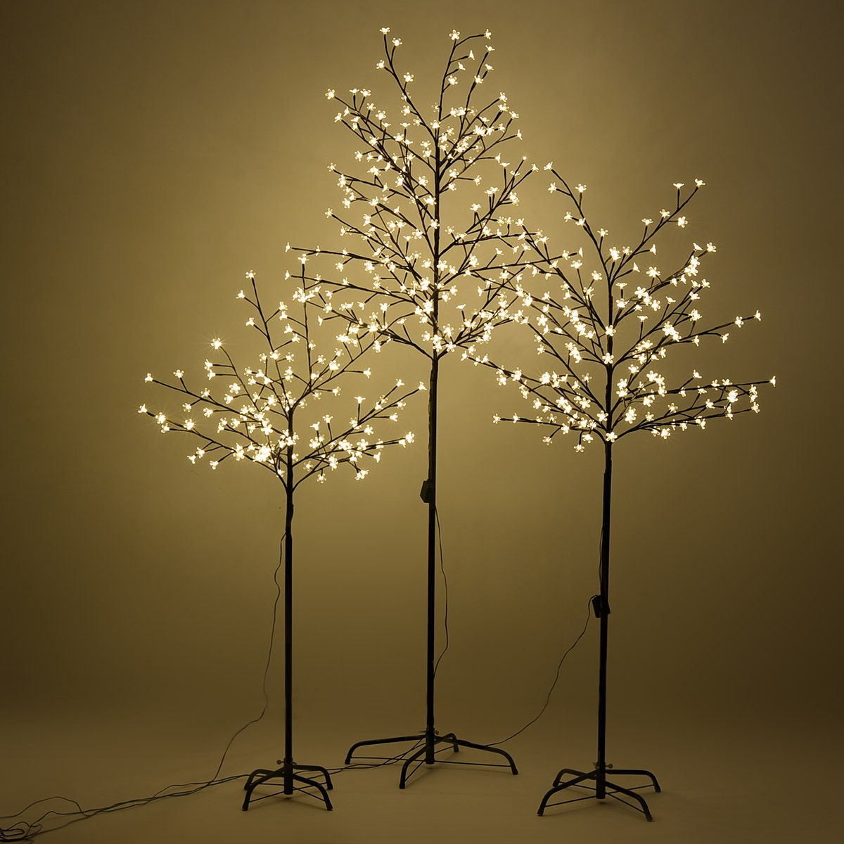 Details About Us Home Christmas Cherry Blossom Led Tree Light Floor Lamp Warm White Decoration throughout dimensions 1200 X 1200