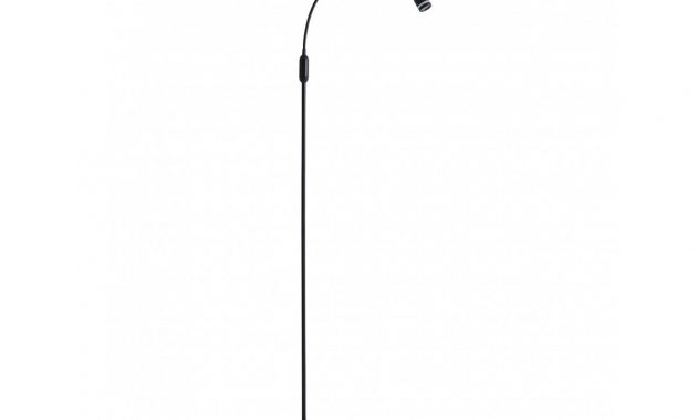 Dex Black Metal Led Floor Lamp pertaining to measurements 1200 X 925