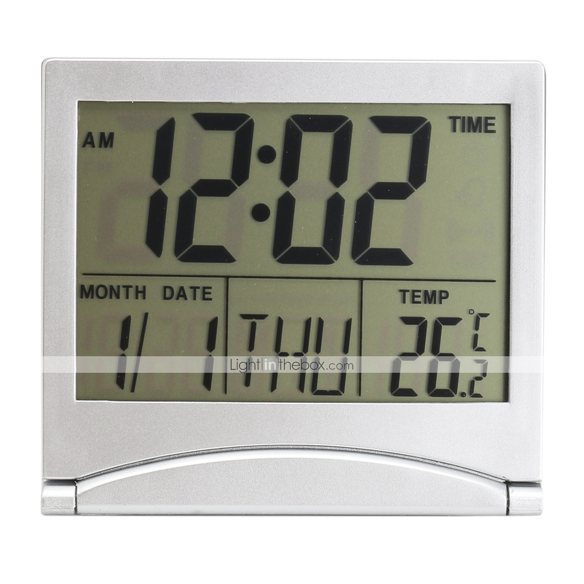 Digital Lcd Screen Travel Alarm Clocks Table Desk with regard to size 1200 X 1200