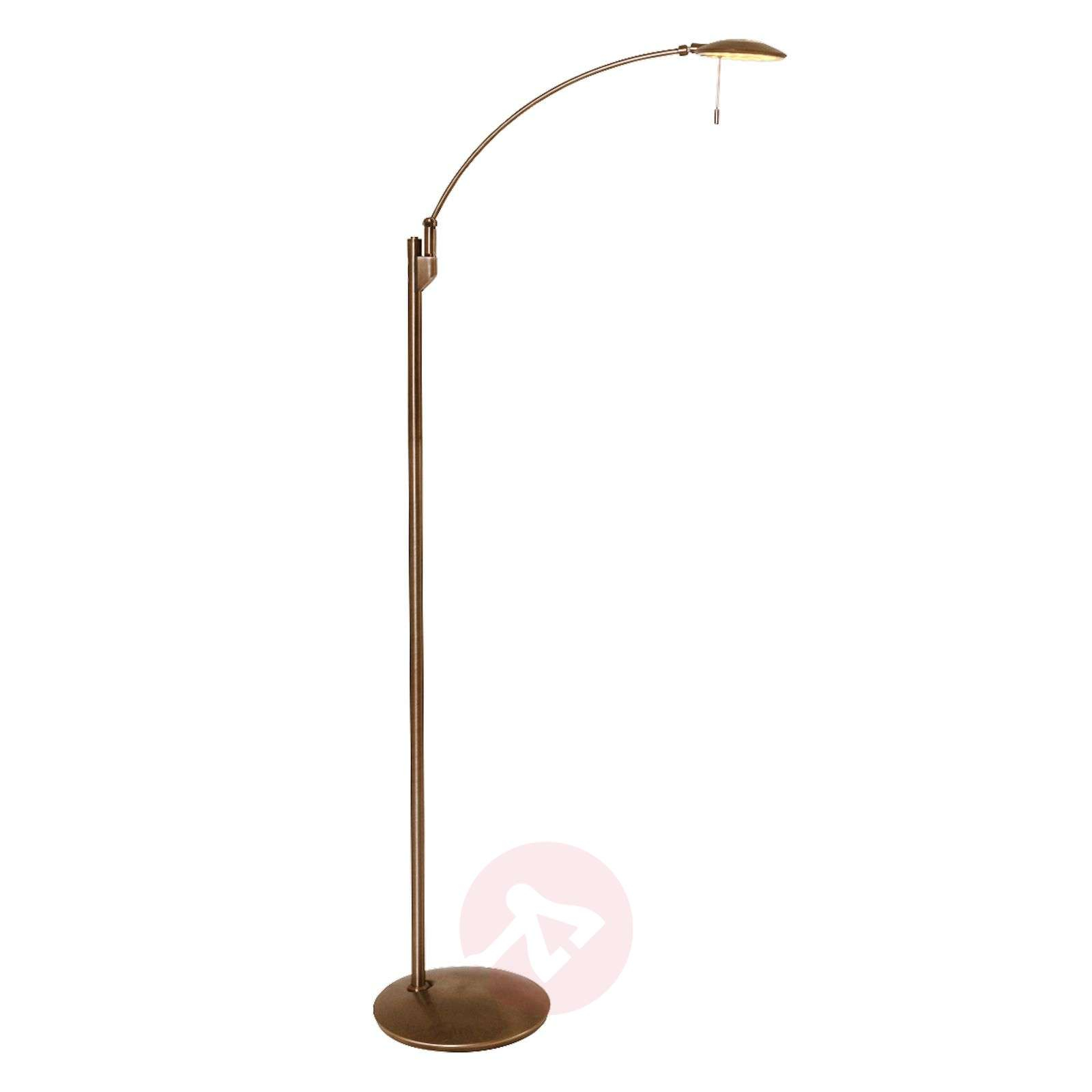 Dimmable Adjustable Led Floor Lamp Zenith Bronze inside dimensions 1600 X 1600