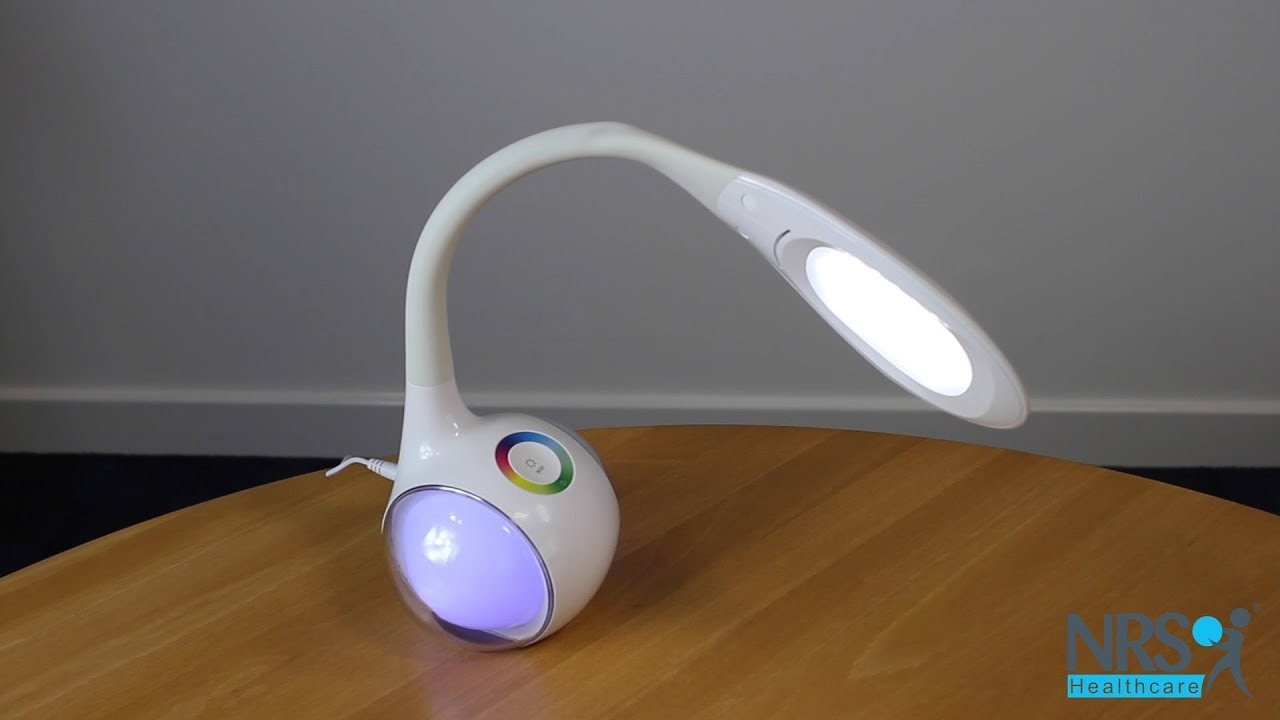 Dimmable Led Desk Lamp With Colour Changing Base Review throughout measurements 1280 X 720