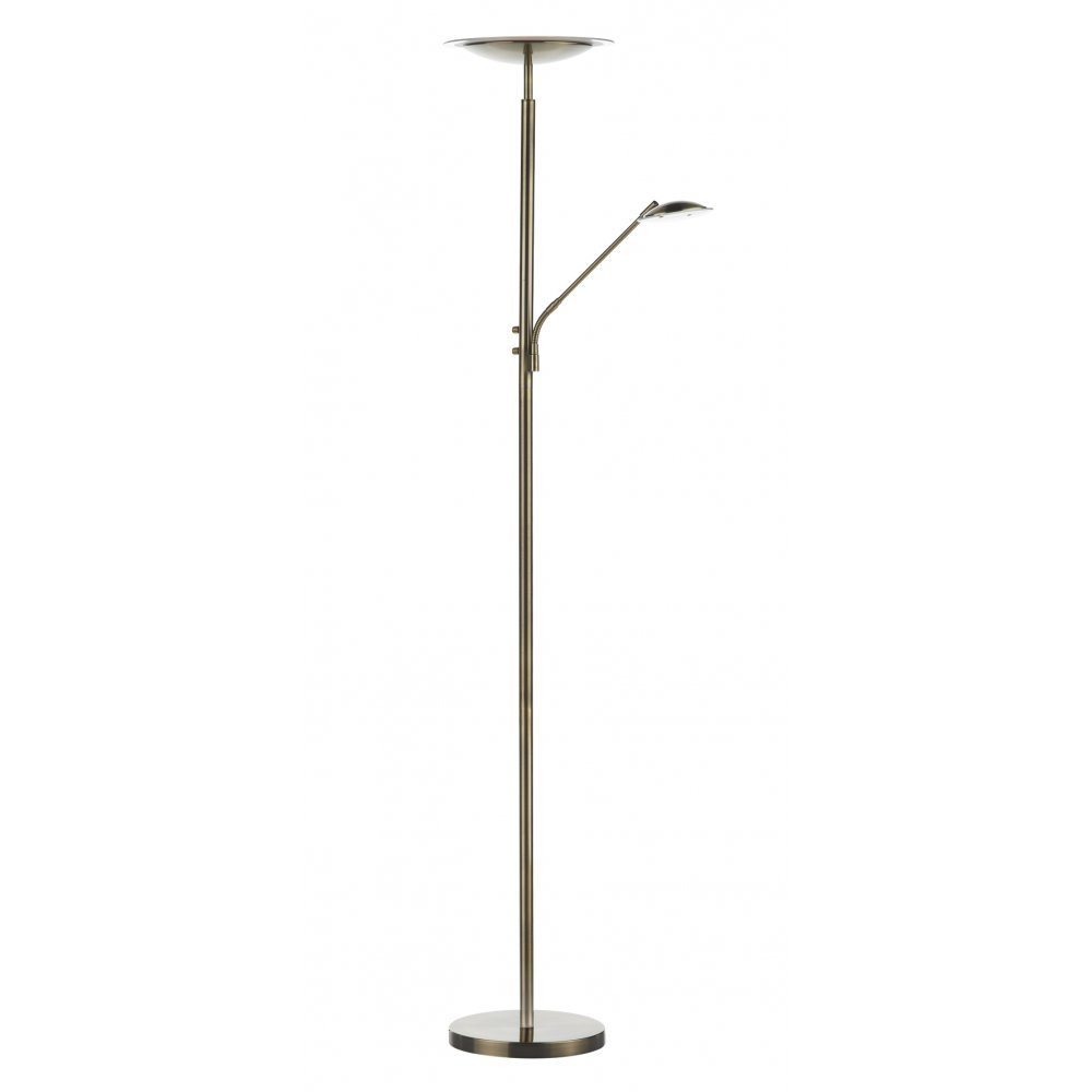 Dimmer And Reading Light Led Floor Lamp Zenith Lights Cloud throughout proportions 1000 X 1000