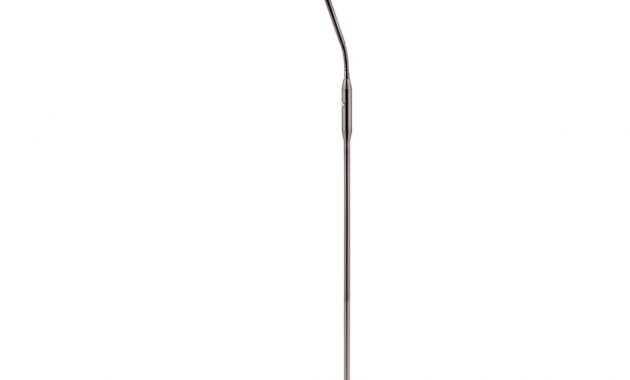 Dylan 6w Led Touch Dimmable Floor Lamp Brushed Chrome Neutral White in proportions 1000 X 1000