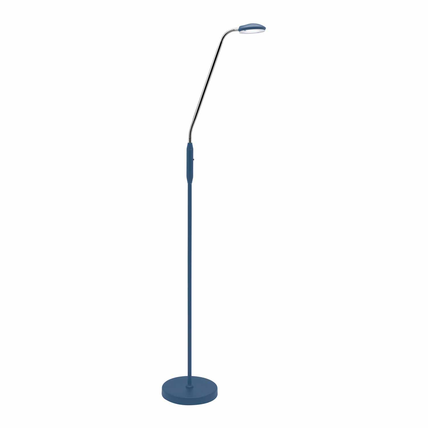 Dylan Led Floor Lamp 6 Watt Navy inside sizing 1500 X 1500