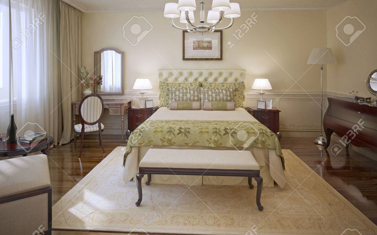 Elegant Bedroom Modern Style Master Bedroom With Cream Colored regarding size 1300 X 812