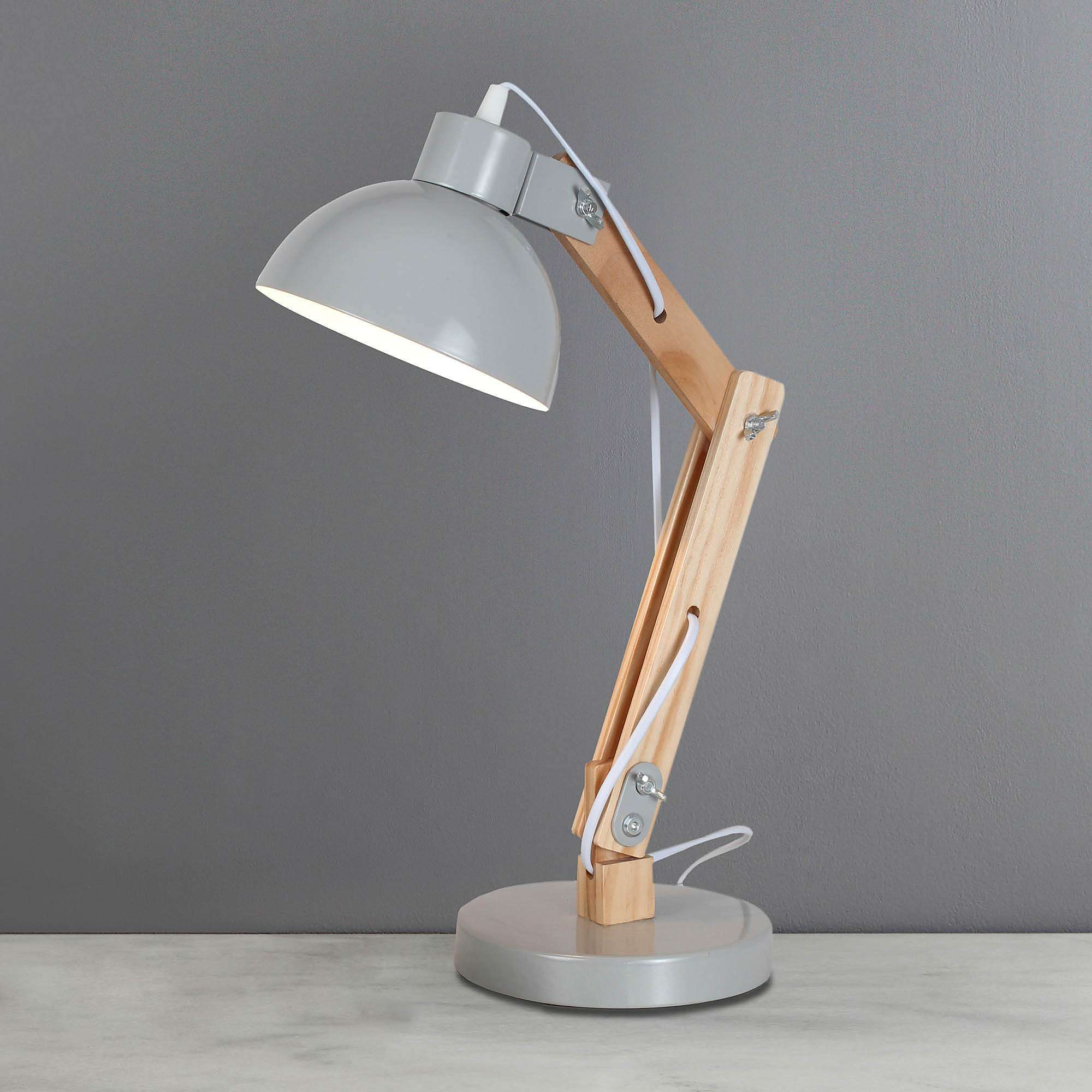 Emmen Wood Effect Grey Desk Lamp Dunelm Lamp Lamps pertaining to proportions 2000 X 2000