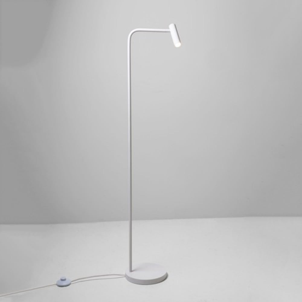 Enna Modern Minimalist Style Led Floor Reading Lamp White within size 1000 X 1000