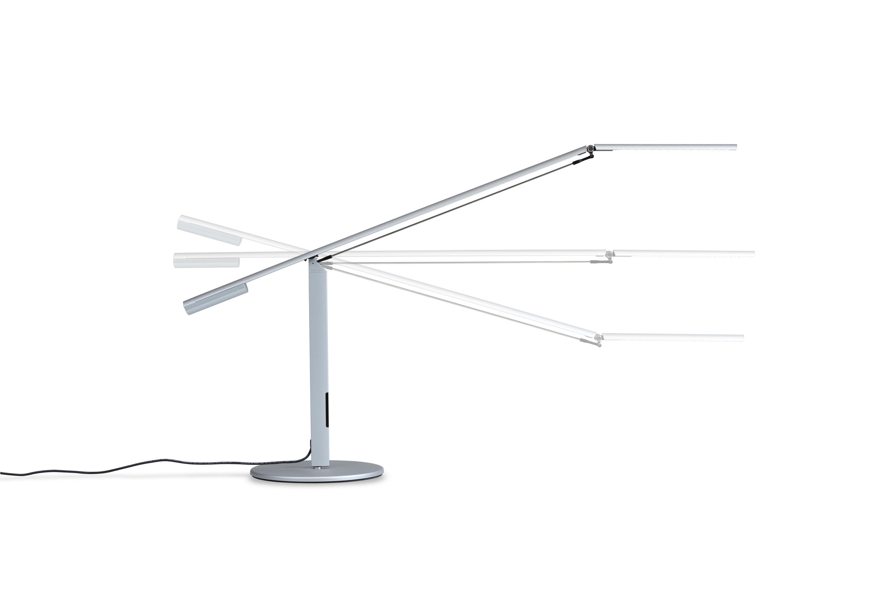 Equo Led Desk Lamp Silver Architonic with dimensions 3000 X 1996