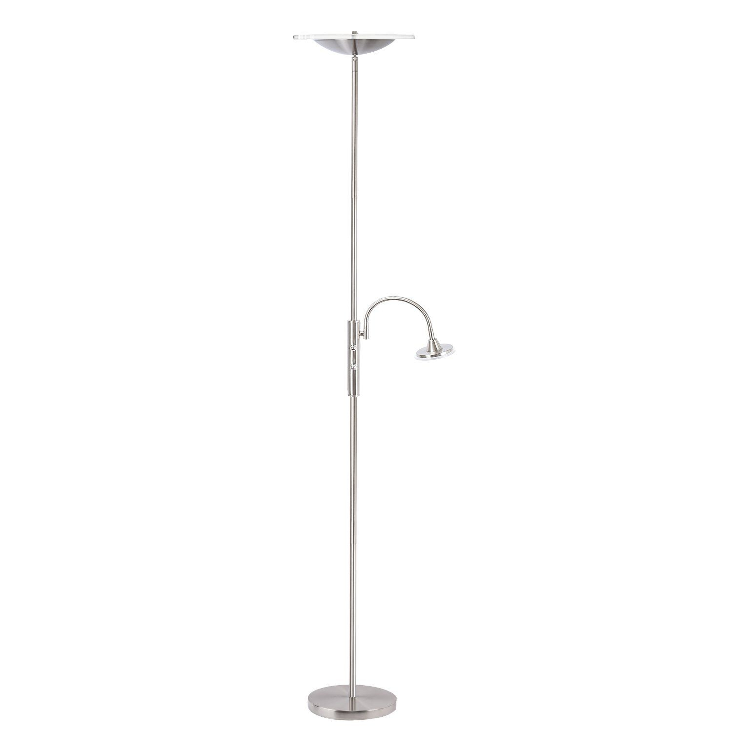 Floor Lampssunllipe Led Torchiere Floor Lamp With Reading intended for sizing 1500 X 1500
