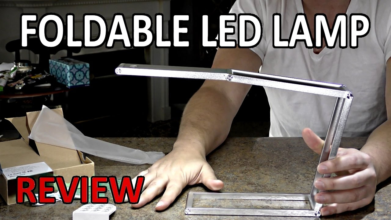 Foldable Rechargeable Led Desk Lamp Review intended for sizing 1280 X 720