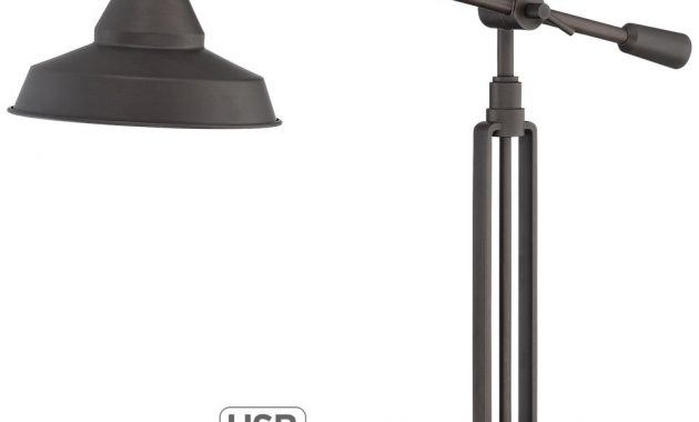 Franklin Iron Works Turnbuckle Led Desk Lamp With Usb Port inside measurements 1000 X 1000