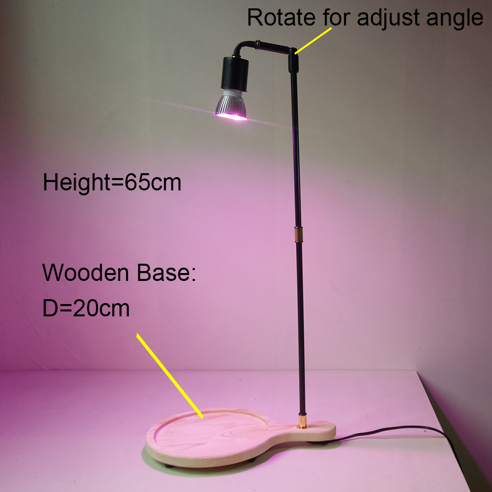Full Spectrum Led Plant Grow Light Stand Desk Lamp intended for sizing 1000 X 1000