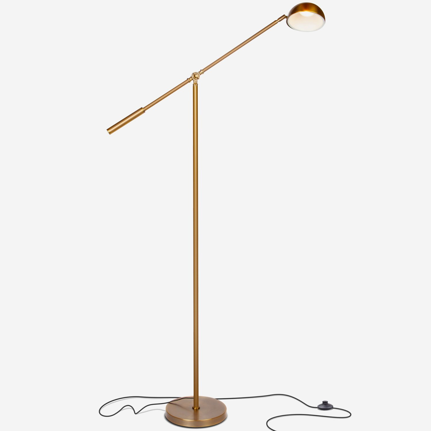 Gabriel Led Reading Task Floor Lamp Standing Gooseneck Light pertaining to measurements 1500 X 1500