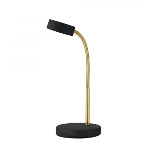 Globe Electric 15 In Matte Black Integrated Led Desk Lamp pertaining to measurements 1000 X 1000