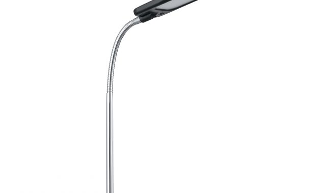 Globe Electric Black And Chrome Integrated Led Desk Lamp12792 in dimensions 1500 X 1500