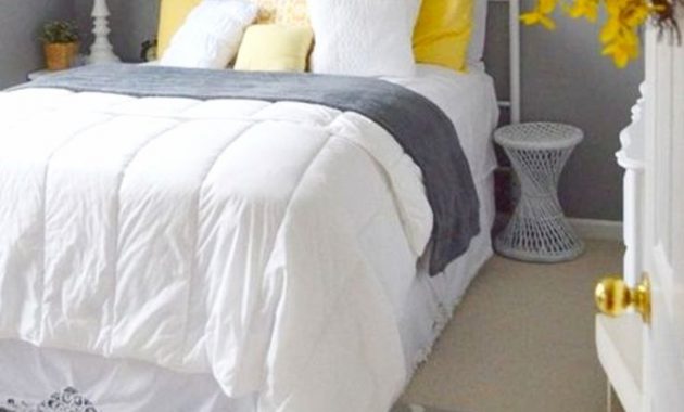 Gray And Yellow Bedroom Ideas Yellow And Grey Bedding intended for dimensions 736 X 1104