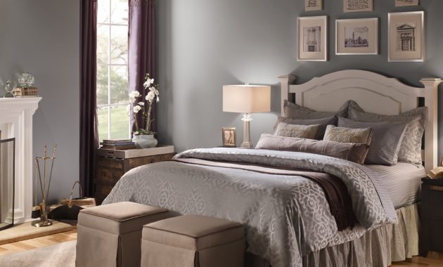 Gray Bedroom Walls Ideas And Inspirational Paint Colors Behr in dimensions 1080 X 1064