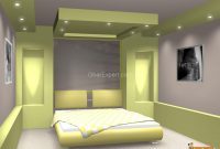 Green Pop Ceiling Colors With Lighting For Bedroom Small intended for proportions 1280 X 960