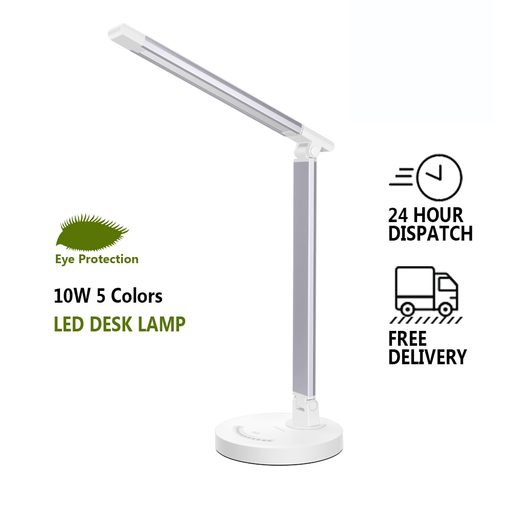 Greenbird Led Desk Lamp Eye Caring Table Lamps Dimmable Office Lamp With Usb Charging Port 5 Lighting Modes With 7 Brightness with proportions 1000 X 1000