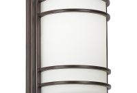 Habitat 11 High Bronze And Opal Glass Outdoor Wall Light for sizing 1000 X 1000