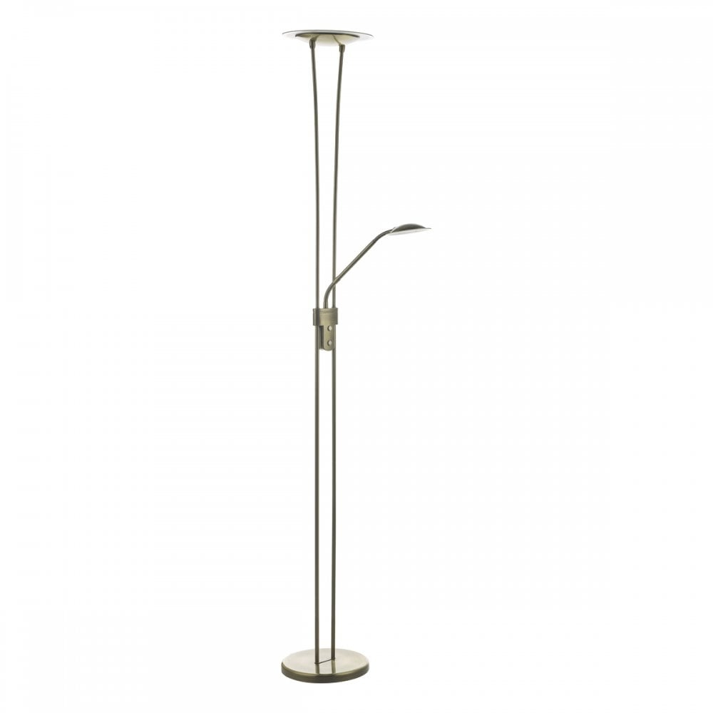 Hahn Antique Brass Led Mother And Child Floor Lamp inside size 1000 X 1000