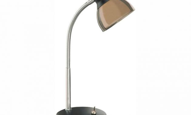 Hampton Bay 15 In Black Integrated Led Desk Lamp in proportions 1000 X 1000