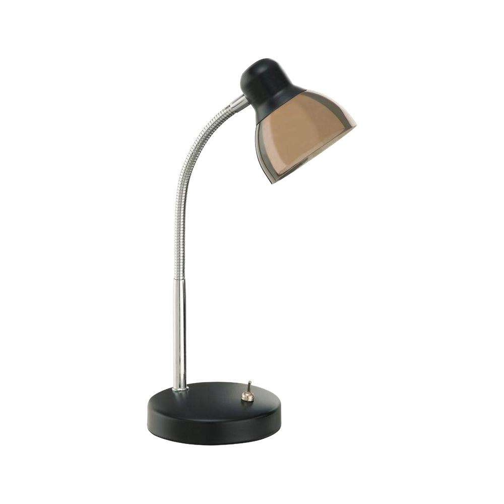 Hampton Bay 15 In Black Integrated Led Desk Lamp in proportions 1000 X 1000