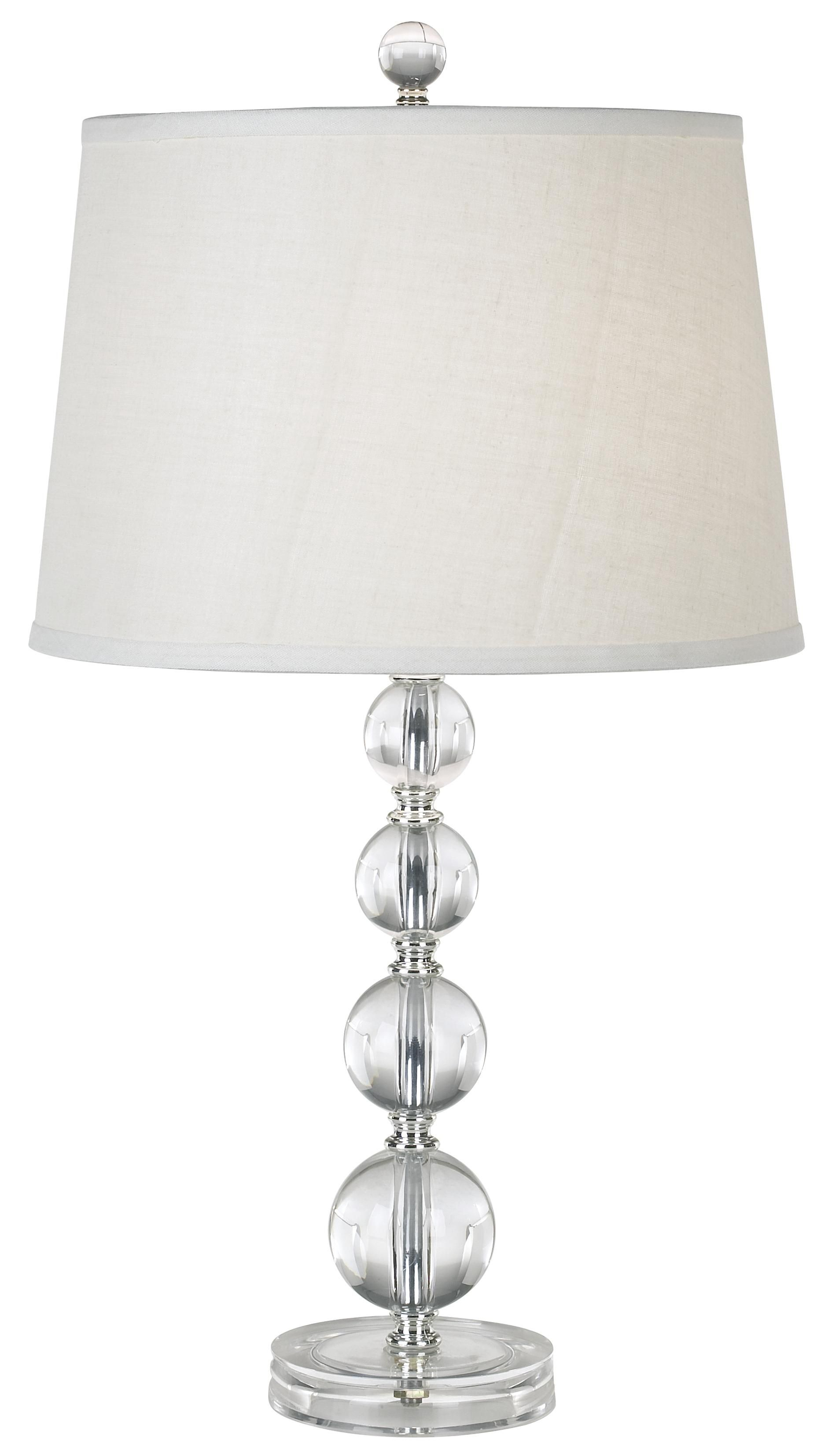 Herminie Stacked Ball Acrylic Table Lamp 360 Lighting with measurements 1890 X 3307