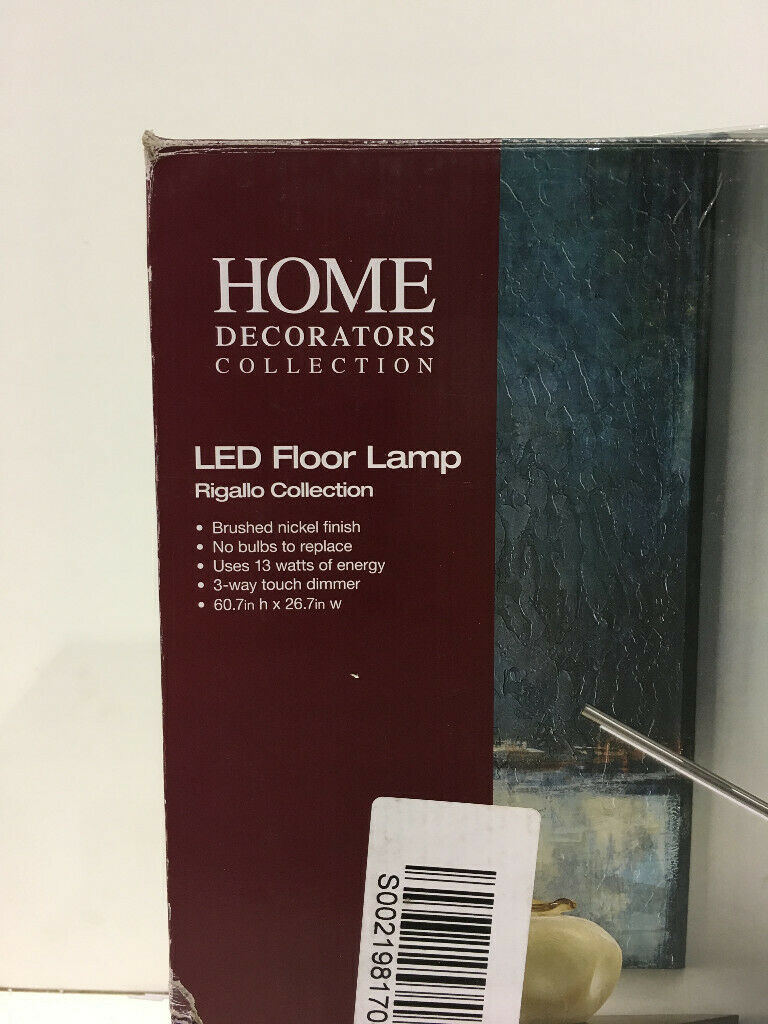 Home Decorators Collection Led 60 In Brushed Nickel Dual Floor Lamp New regarding sizing 768 X 1024