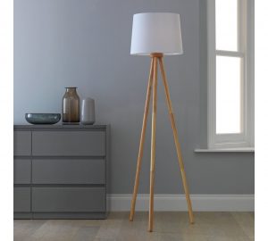 Home Retreat Tripod Floor Lamp White White Floor Lamp regarding size 1240 X 1116