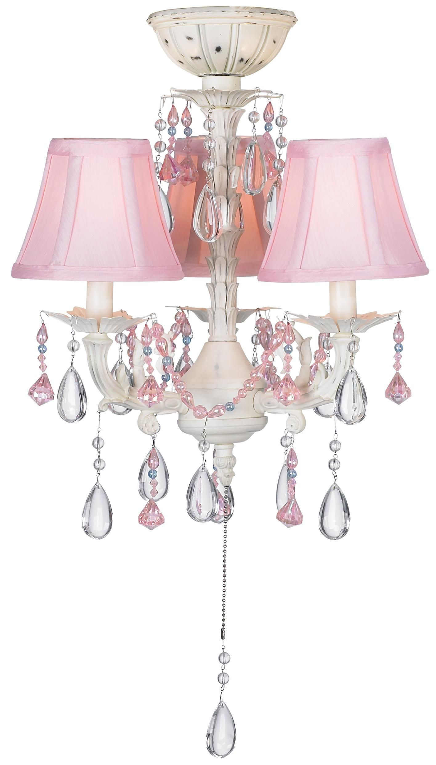 I Have To Have This Pretty In Pink Pull Chain Ceiling Fan for dimensions 1416 X 2484