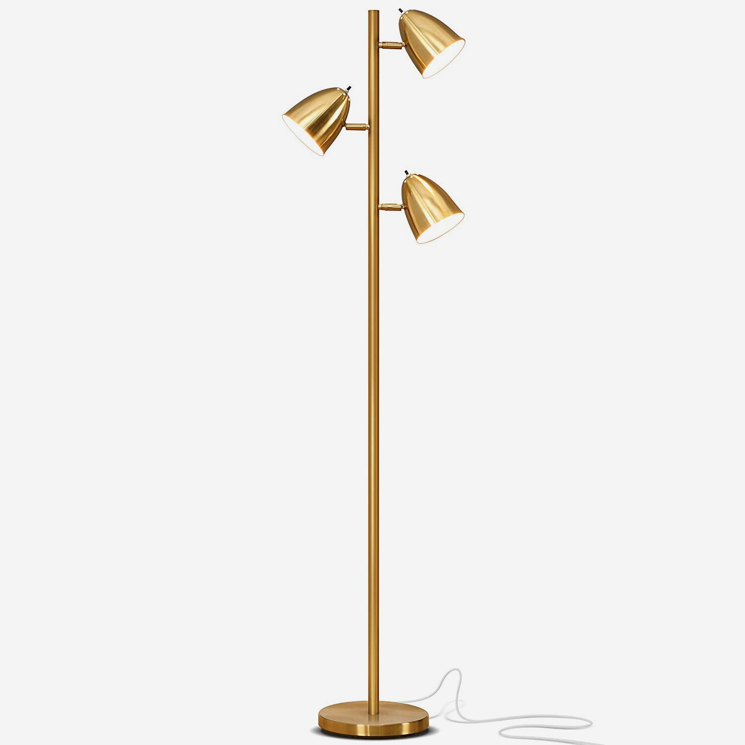 Jacob Led Floor Lamp Modern Adjustable 3 Light Tree pertaining to size 1500 X 1500