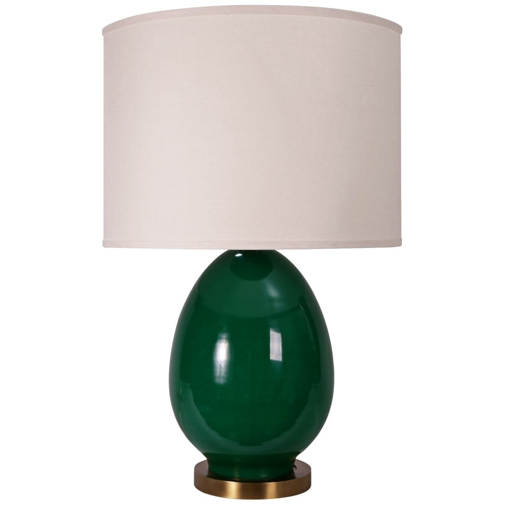 Jamie Young Large Egg Emerald Green Table Lamp Style regarding measurements 1000 X 1000