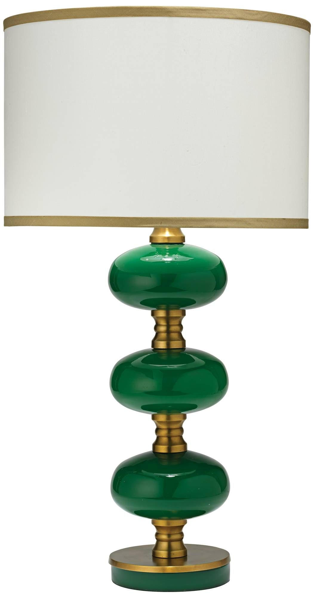 Jamie Young Stockholm Emerald Green Table Lamp 5j308 within proportions 1052 X 2000