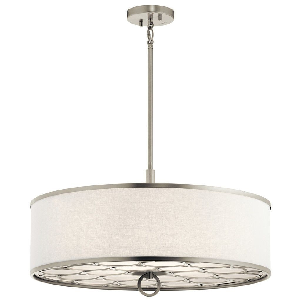 Kichler Lighting Melrose Collection 4 Light Brushed Nickel regarding measurements 1024 X 1024