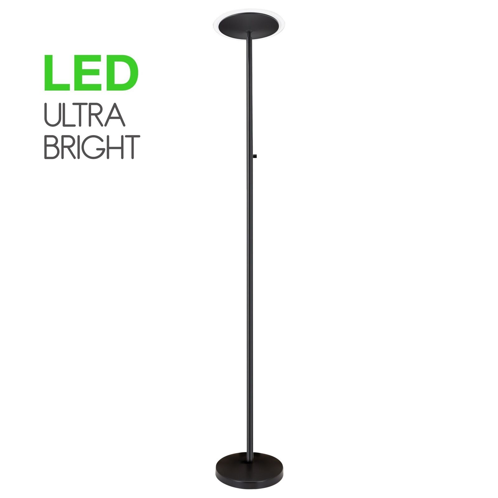 Kira Home Horizon 70 Modern Led Torchiere Floor Lamp 36w 300w Eq Glass throughout dimensions 1600 X 1600