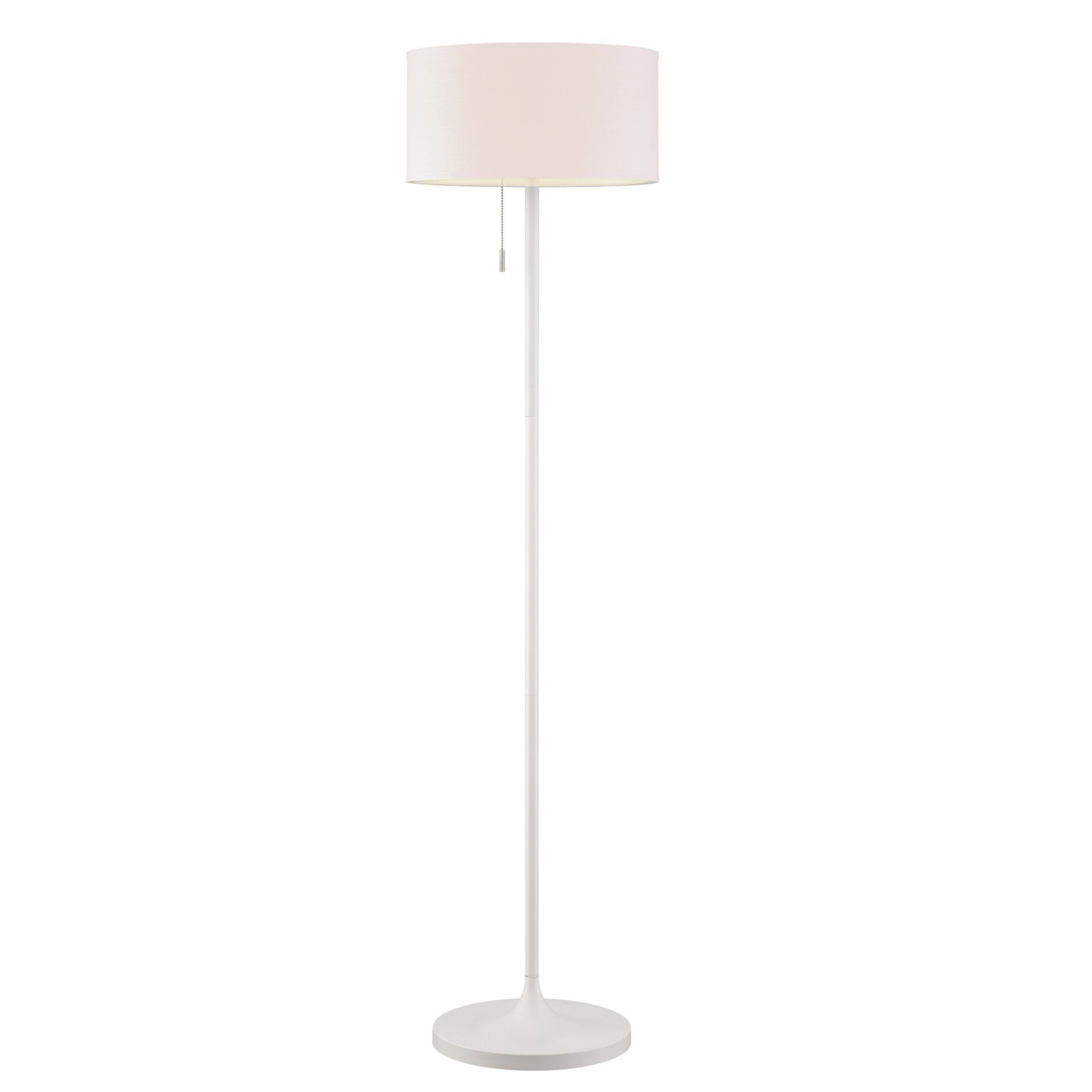 Kira Home Iris 63 2 Light Modern Led Floor Lamp 7w Bulb for sizing 1900 X 1900