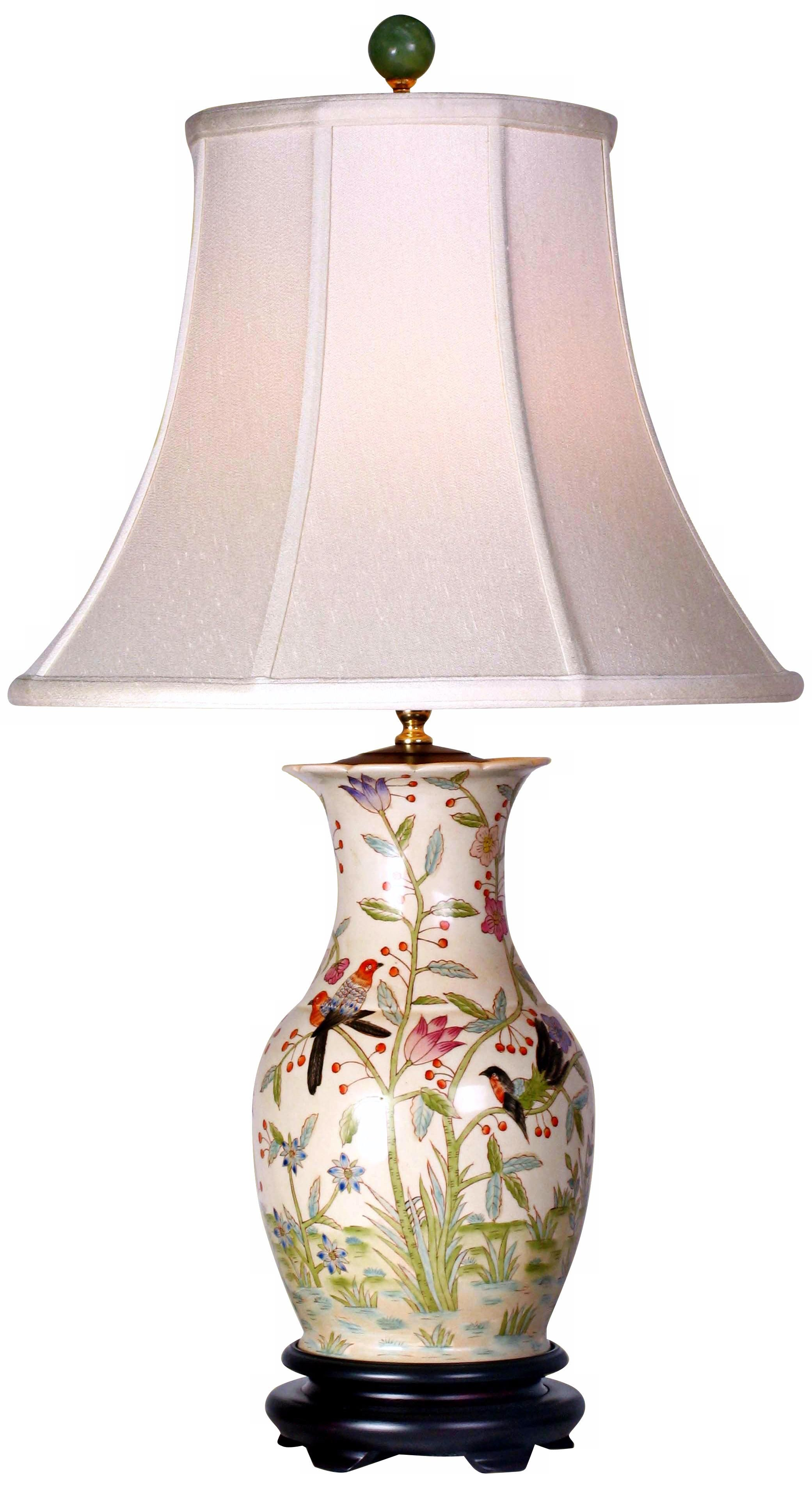 Lamps Plus Style G7049 24h Flowers And Birds Porcelain for sizing 2081 X 3811