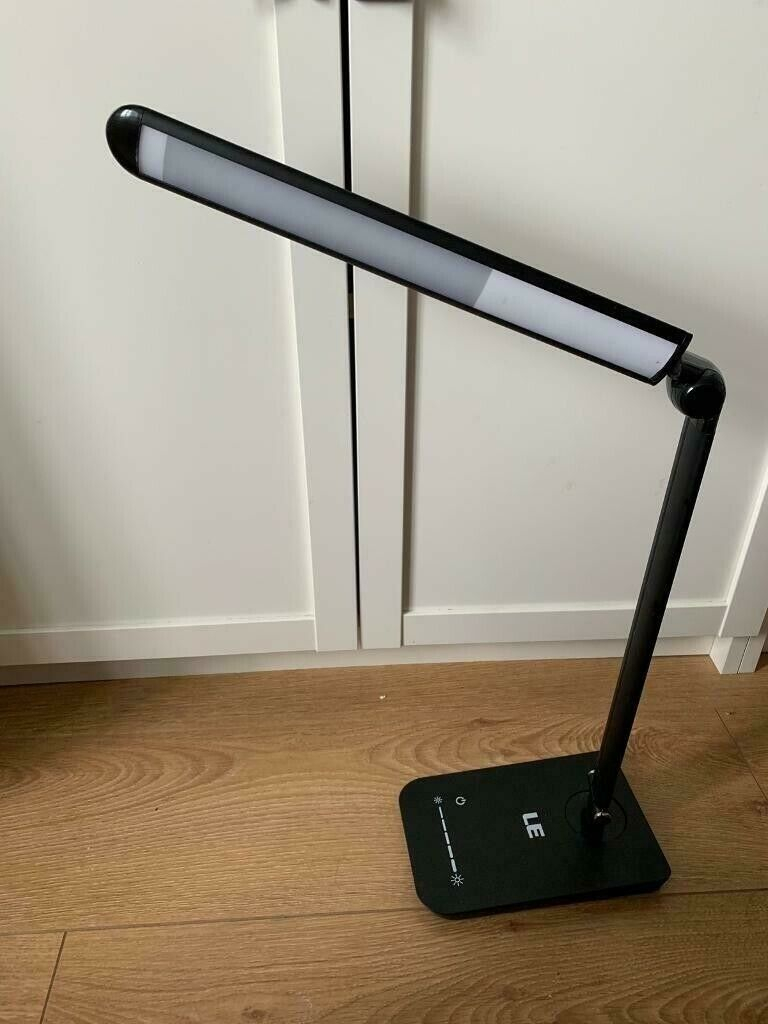 Le Black 8w Dimmable Led Desk Lamp Touch Sensitivedaylight White 5000k Light In Camden London Gumtree intended for measurements 768 X 1024