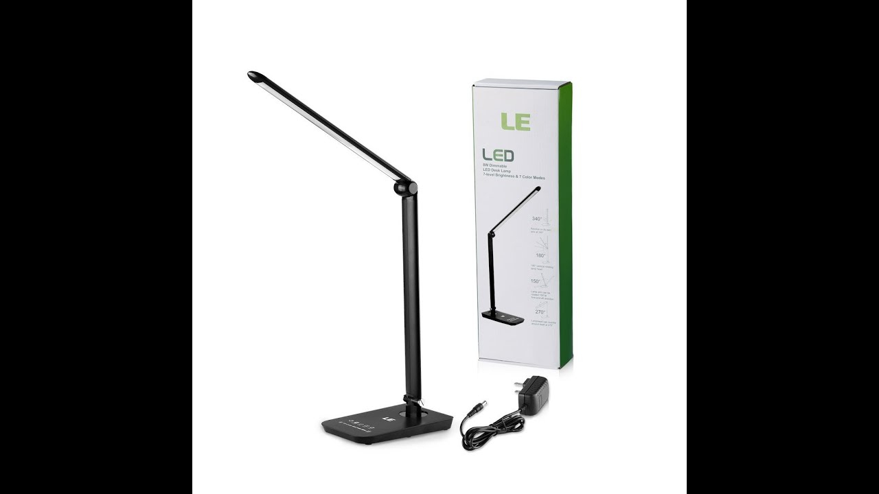 Le Dimmable Led Desk Lamp Lamp Review for dimensions 1280 X 720