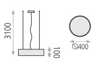 Led Ceiling Lamp From The Isia Collection Wonderlamp intended for sizing 1000 X 1000