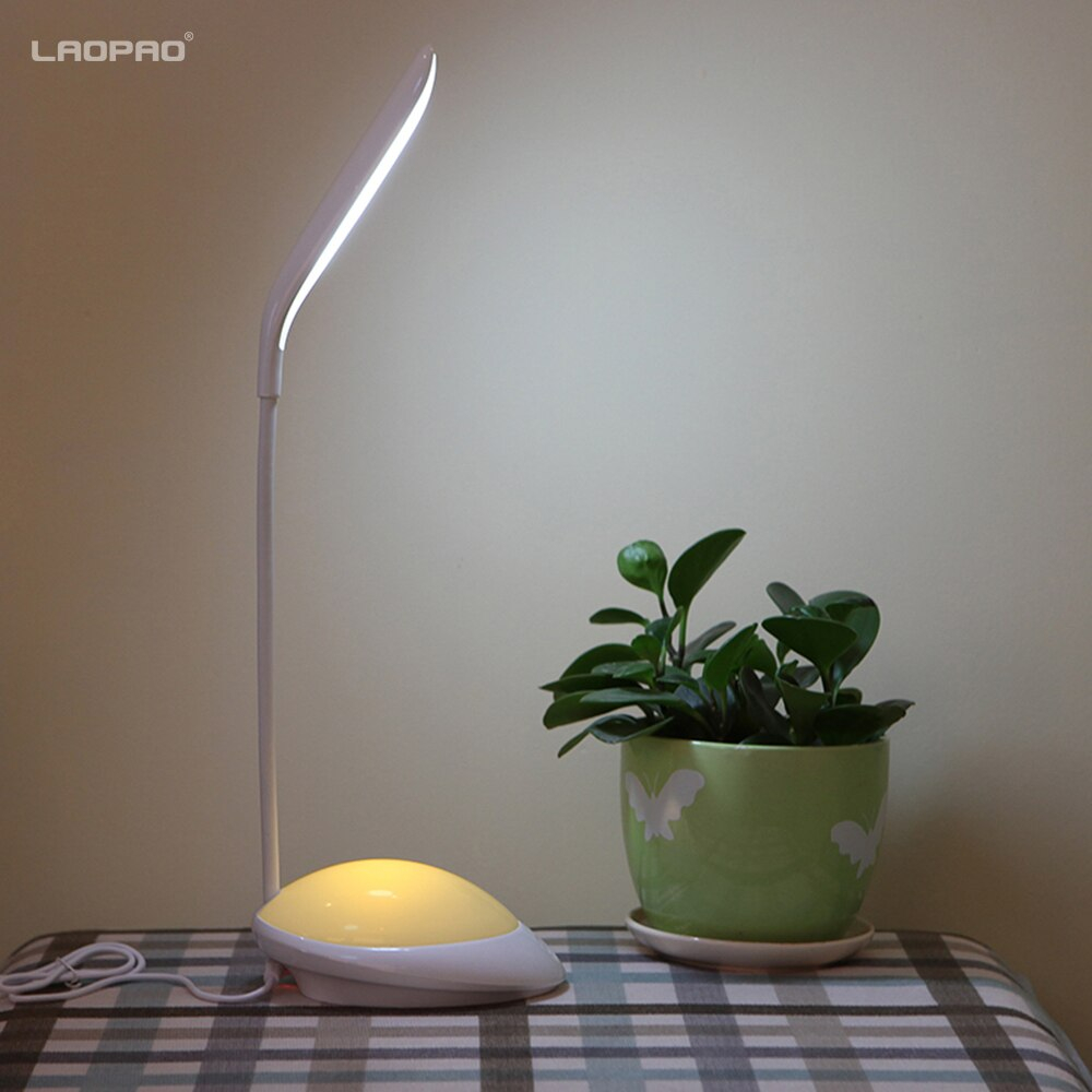 Led Desk Lamp Usb Led Table Lamp With Night Light Bed Reading Book Light Led Table Night Stepless Dimming Laopao with regard to proportions 1000 X 1000