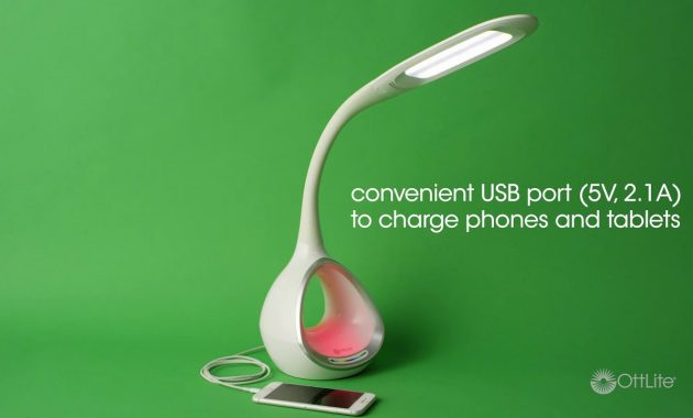 Led Desk Lamp With Color Changing Tunnel Usb intended for dimensions 1280 X 720