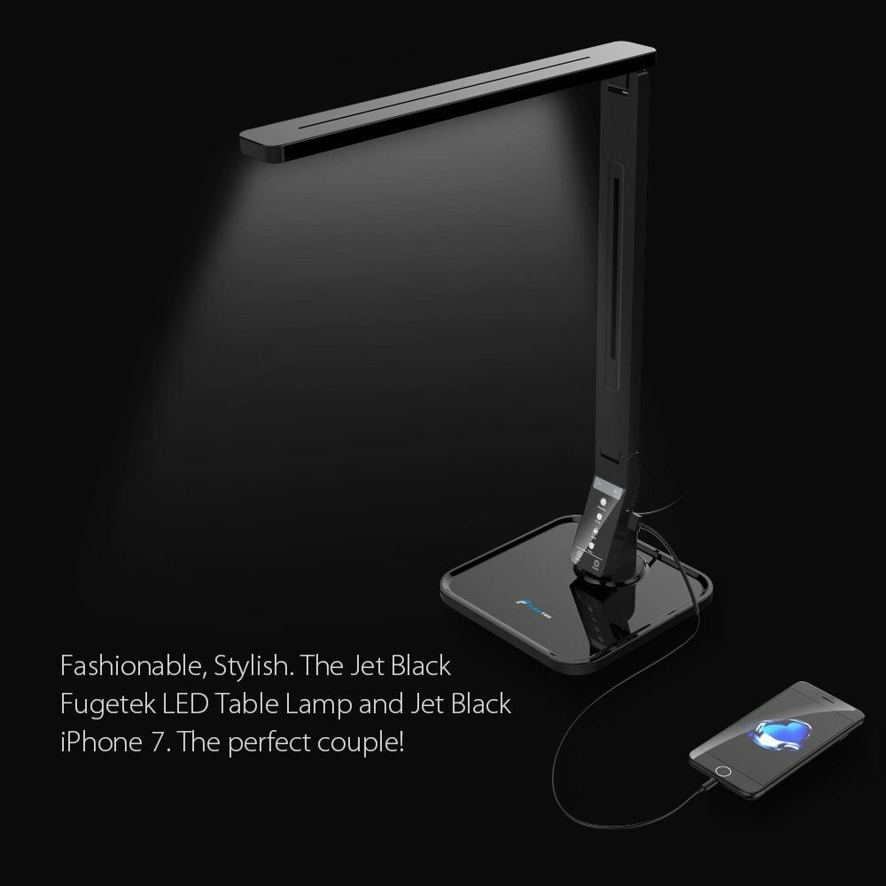 Led Desk Study Lamp Usb Phone Port 4 Modes Dimmable 60m Timer 5 Brightness with dimensions 1000 X 1000